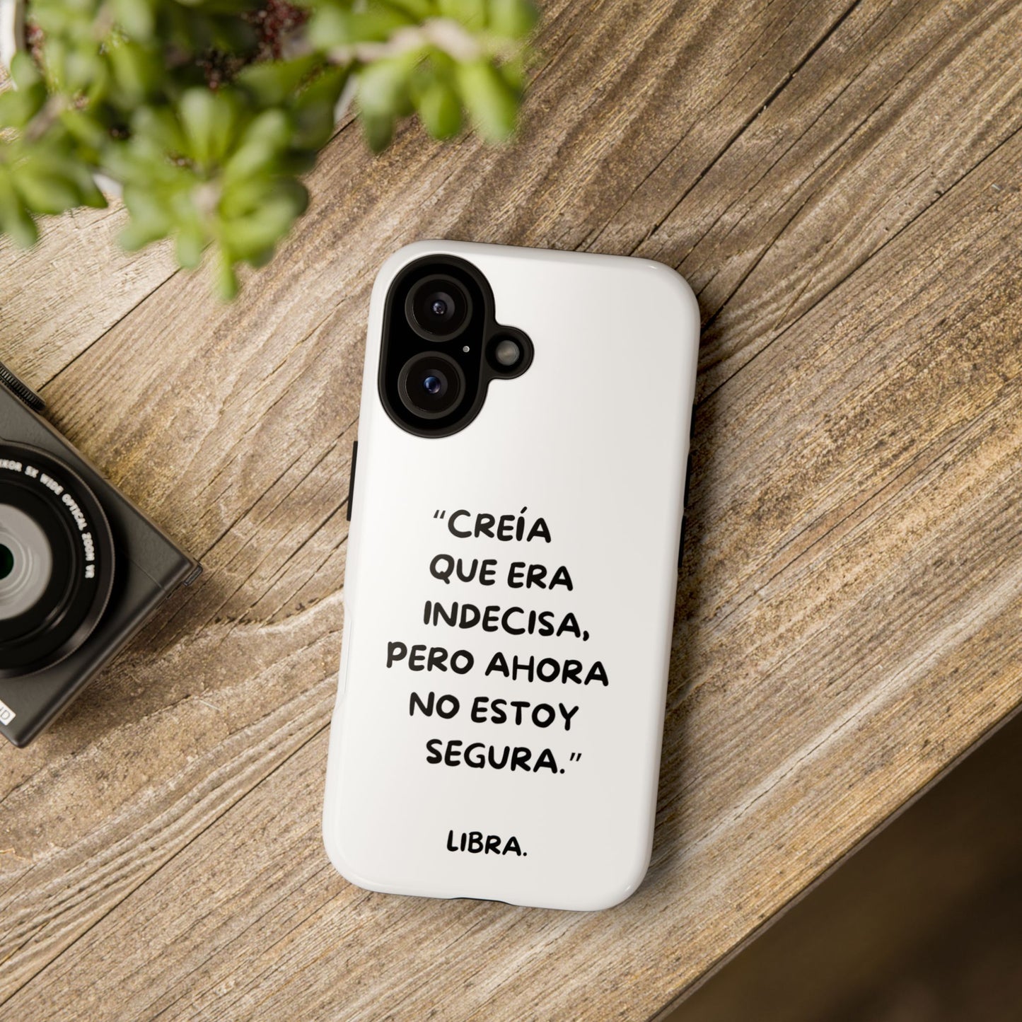 Fundas para Móvil de Libra | Citas Inspiradoras del Zodiaco | Regalo Único para Amantes de la Astrología