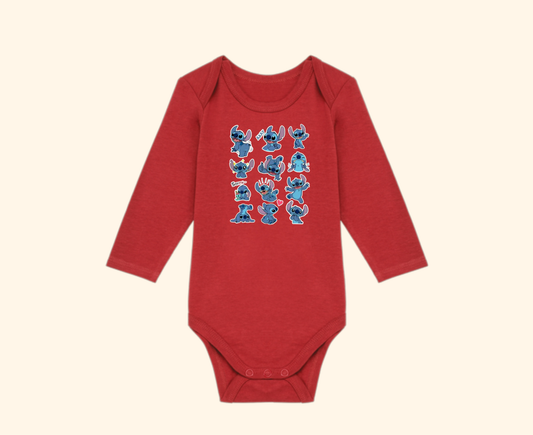 Body manga larga Stich