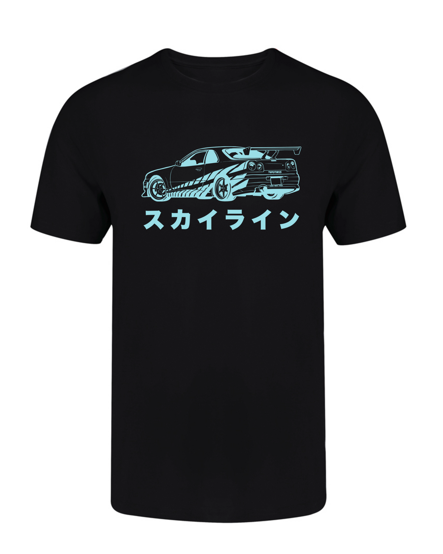 Camiseta Skyline JDM – Estilo Retro Japonés