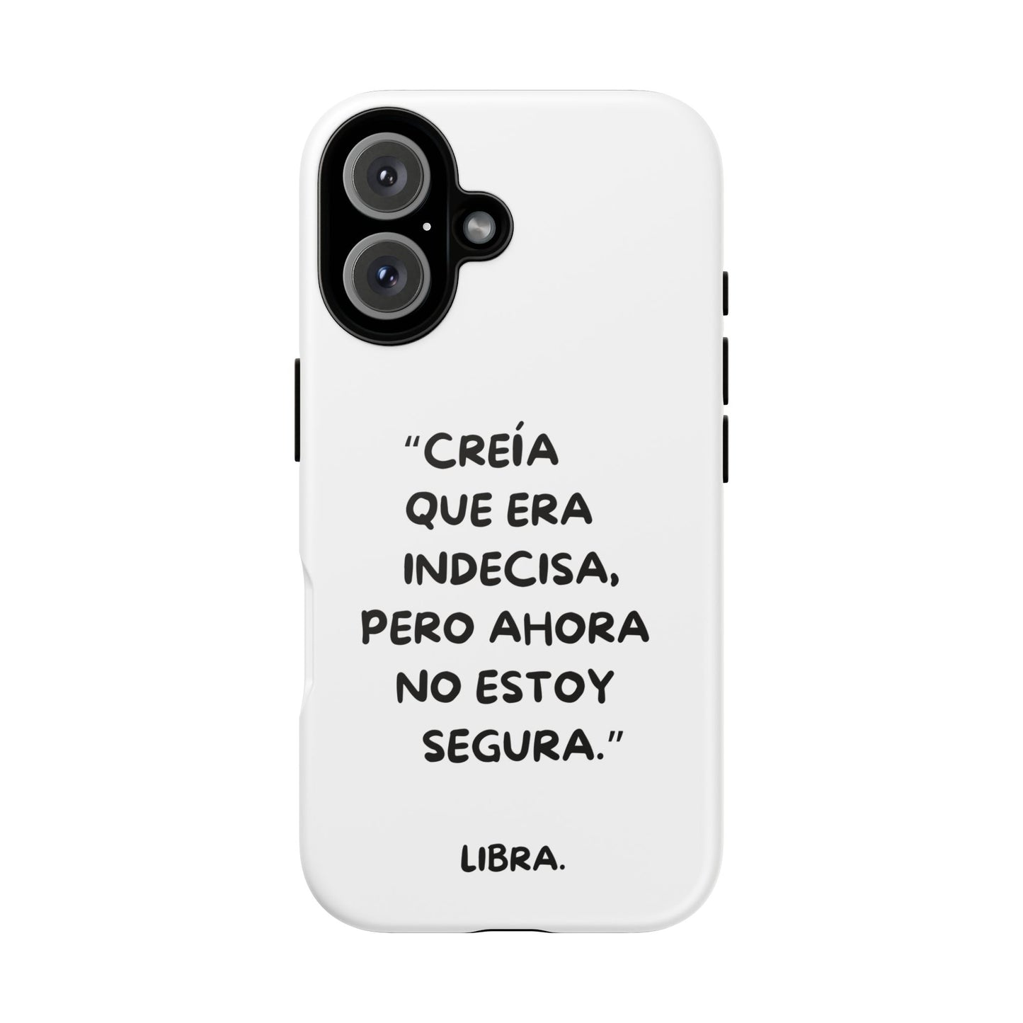 Fundas para Móvil de Libra | Citas Inspiradoras del Zodiaco | Regalo Único para Amantes de la Astrología