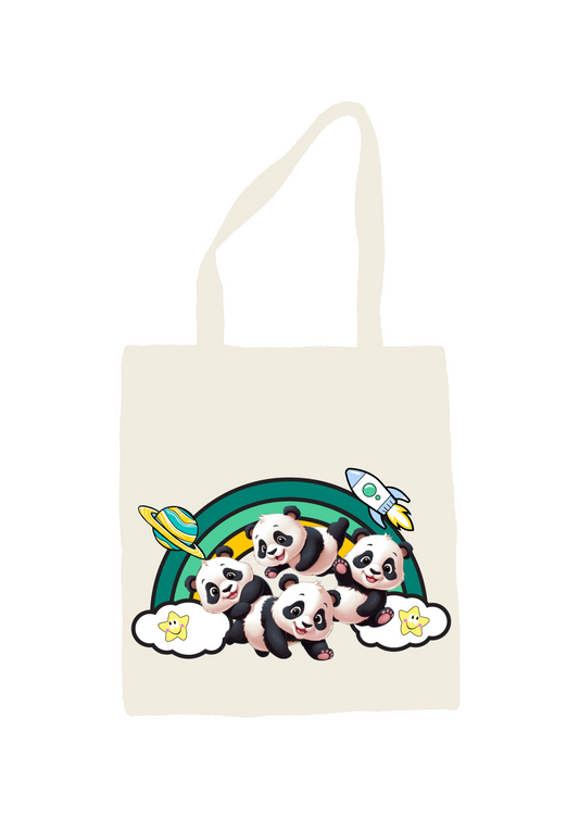 Totebag pandas