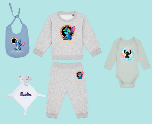 Pack bebé personalizado - 5 piezas -