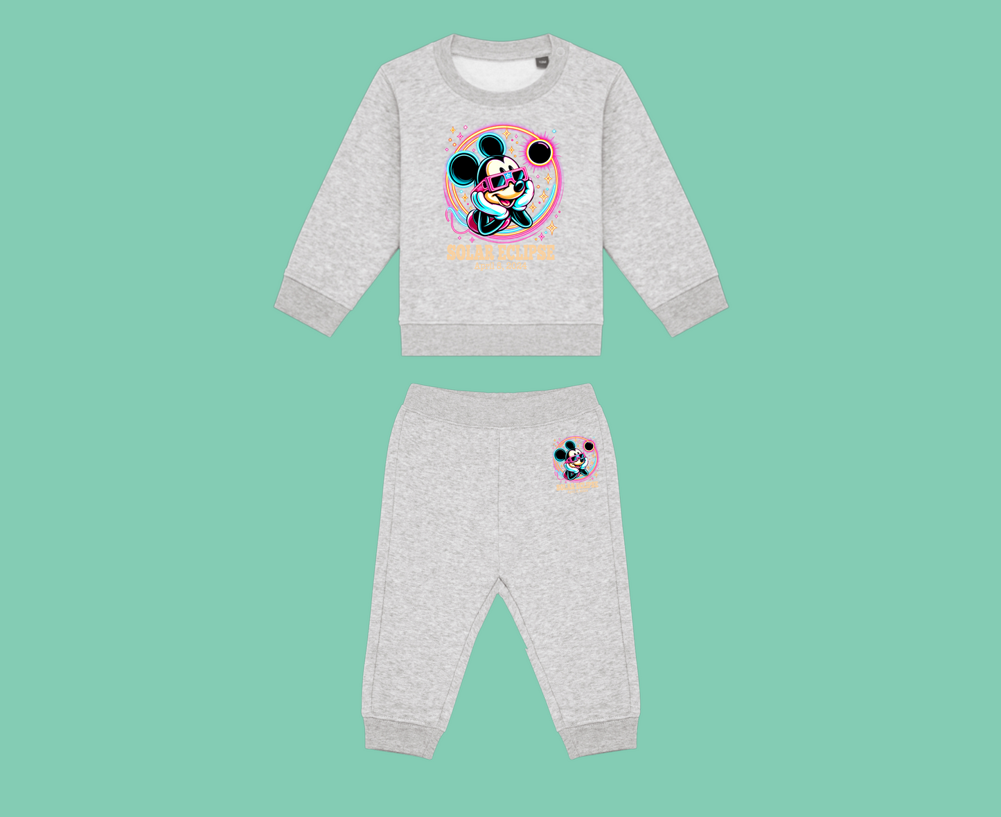 Conjunto infantil personalizado- Diseño Mickey