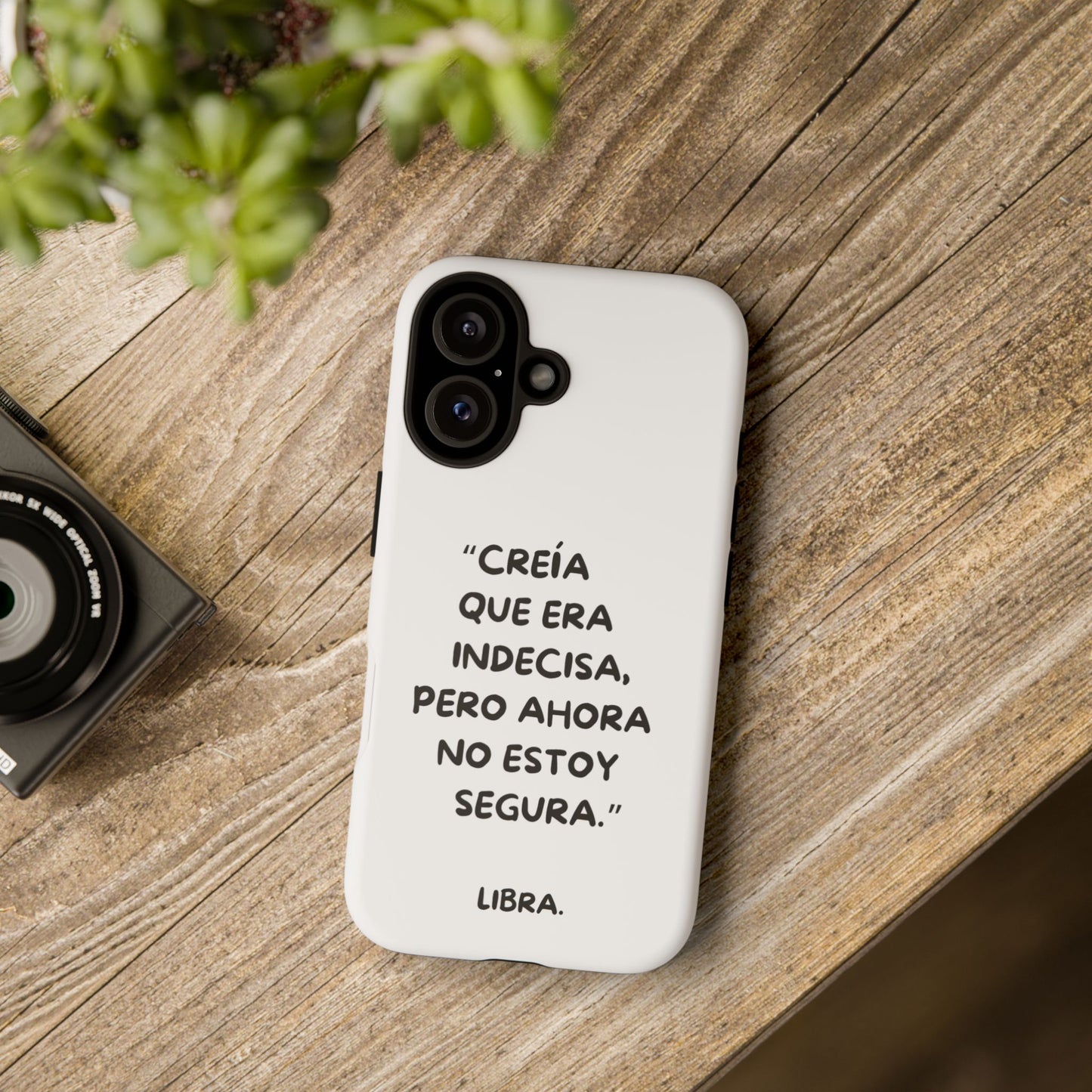 Fundas para Móvil de Libra | Citas Inspiradoras del Zodiaco | Regalo Único para Amantes de la Astrología
