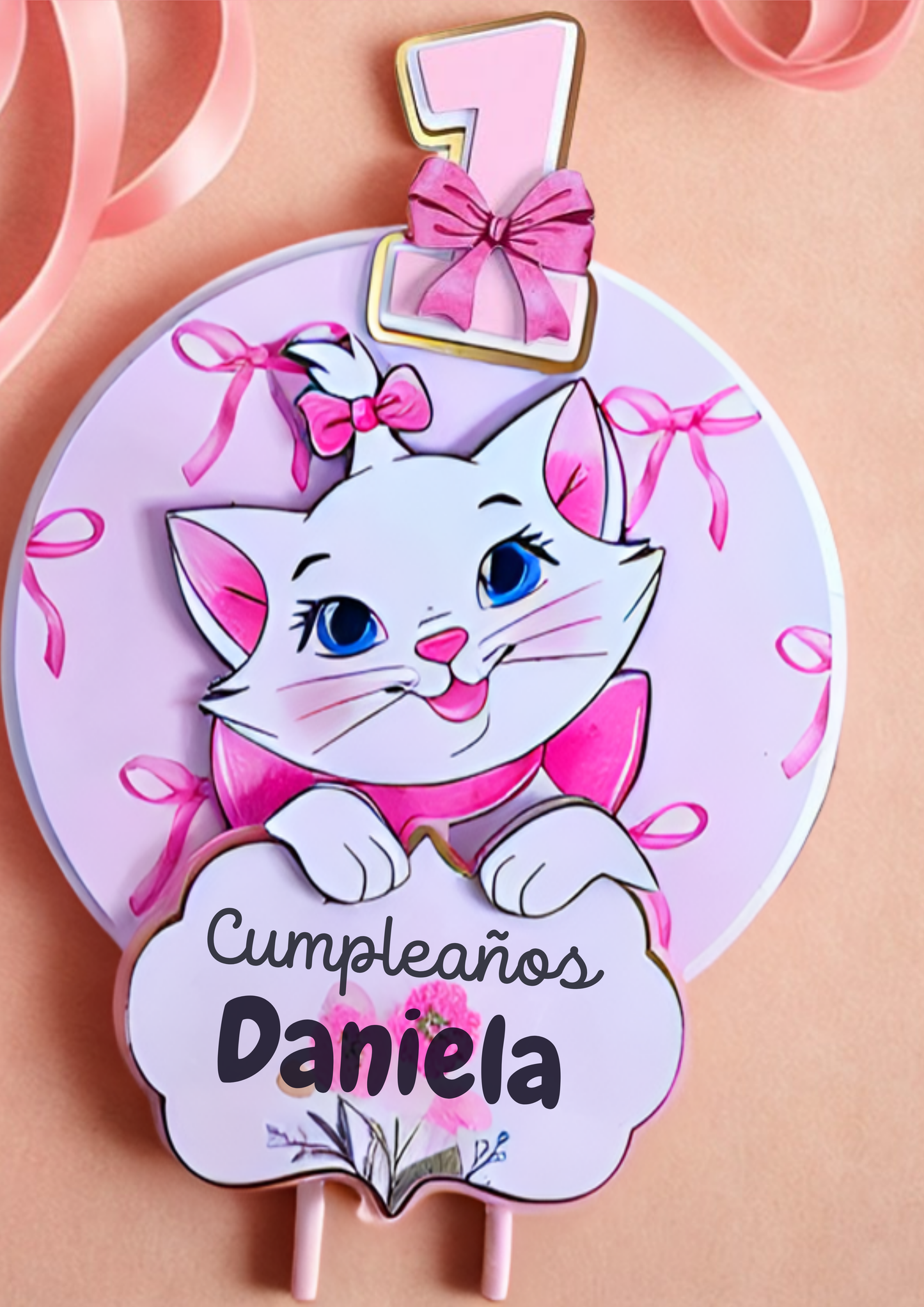 Topper de Tarta Infantil Personalizado