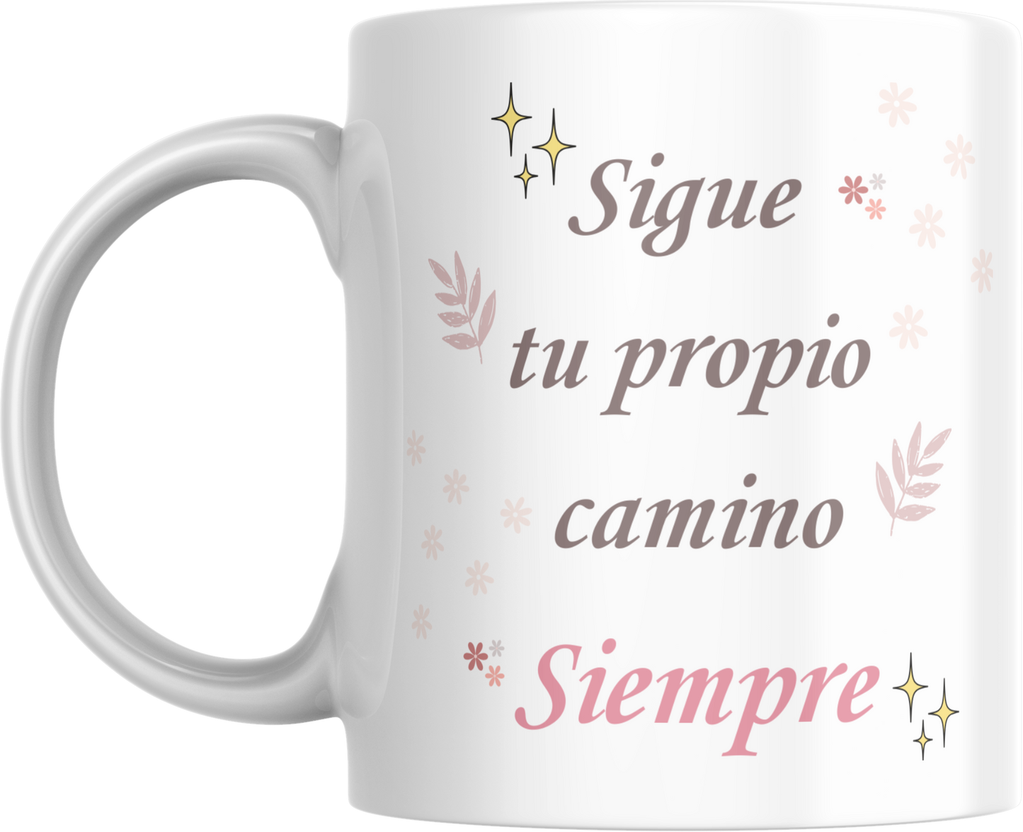 Taza de Pocahontas - Pequeña Soñadora | "Sigue tu propio camino, siempre"