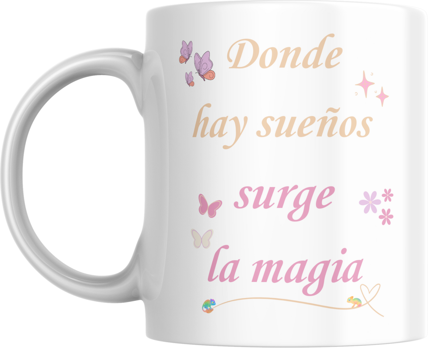 Taza de Rapunzel - Pequeña Soñadora | "Donde hay sueños, surge la magia"