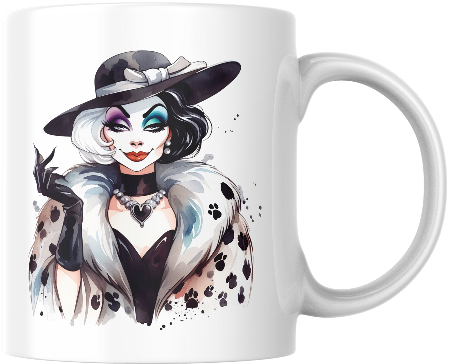 Taza Cruella de Vil - Malvada, pero con Estilo
