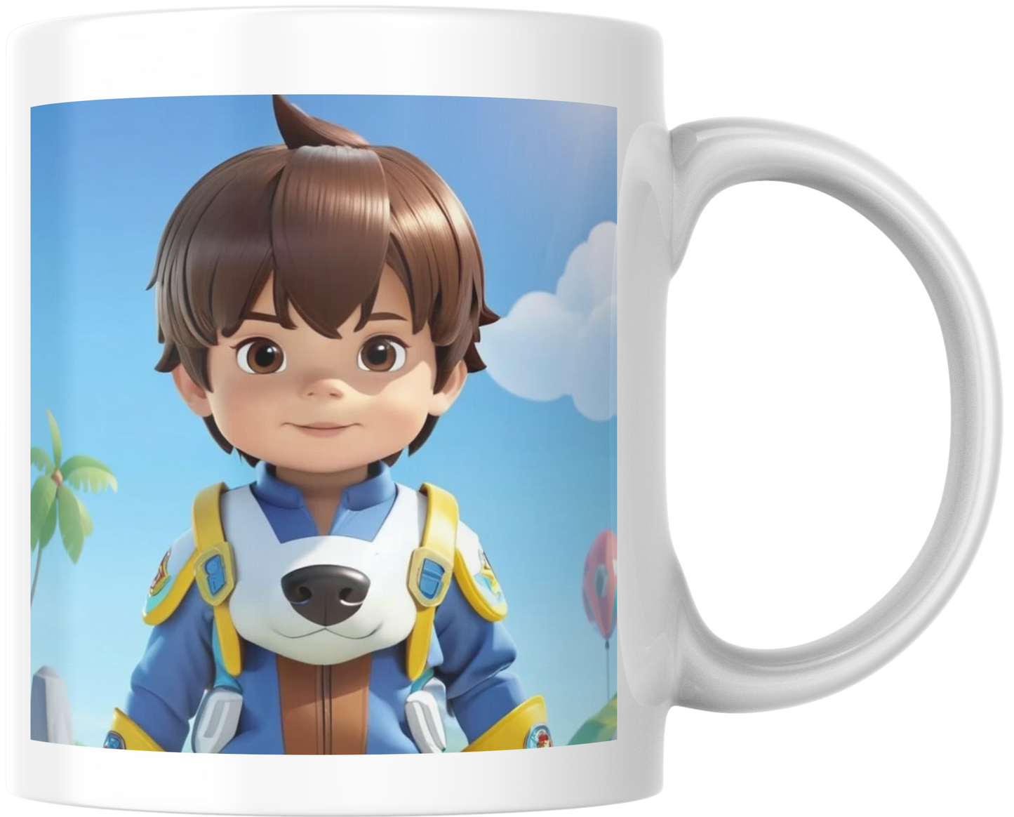 Taza Personalizada con Tu Cara y La Patrulla Canina | ¡Únete a la Misión!