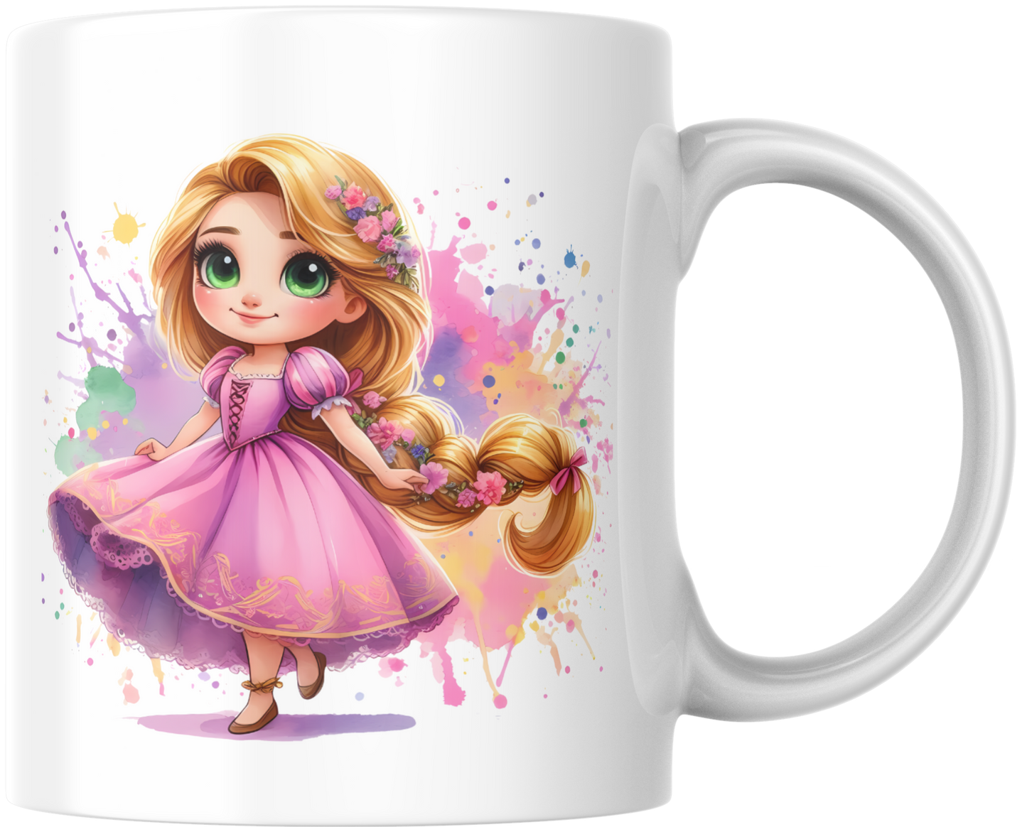 Taza de Rapunzel - Pequeña Soñadora | "Donde hay sueños, surge la magia"