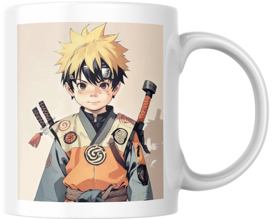 Taza Personalizada con Tu Cara y Naruto | ¡Hazte Parte del Mundo Ninja!