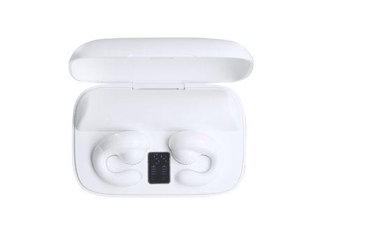Auriculares open ear con power bank