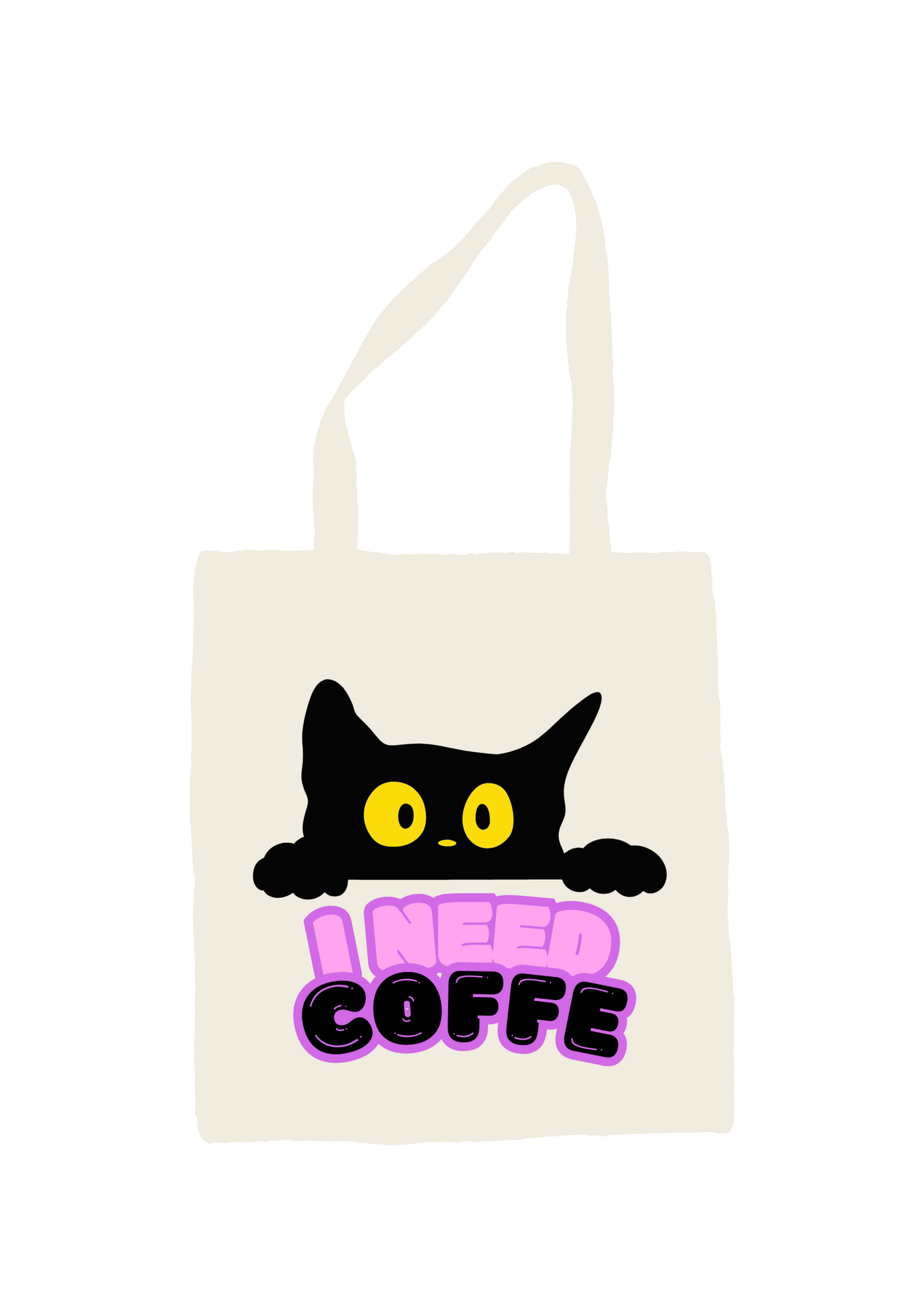 Totebag i need coffe