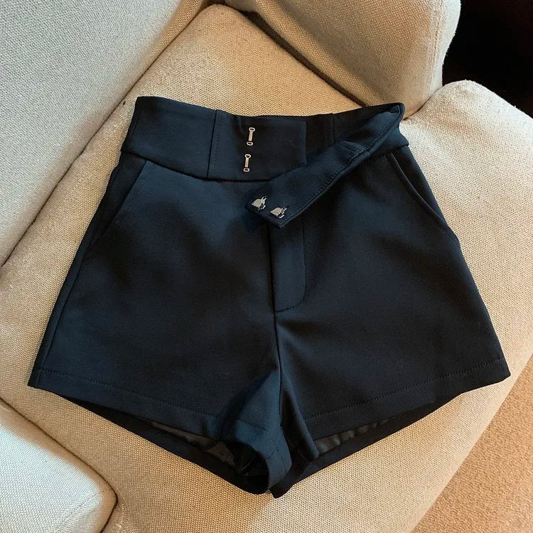🖤 Shorts de Tiro Alto – Estilo Street Y2K | Casual y Sexy