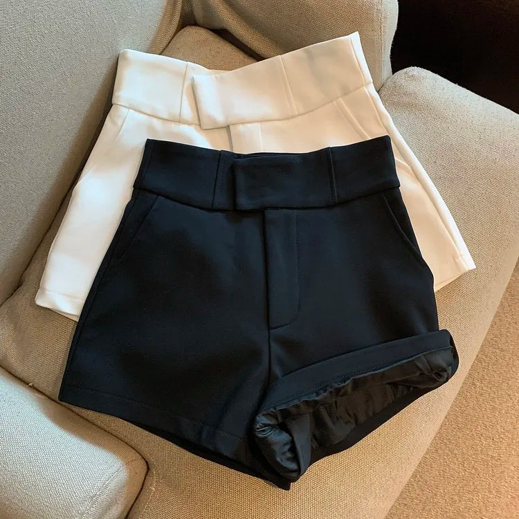 🖤 Shorts de Tiro Alto – Estilo Street Y2K | Casual y Sexy