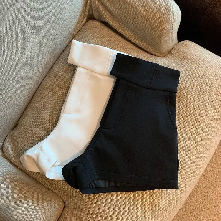 🖤 Shorts de Tiro Alto – Estilo Street Y2K | Casual y Sexy