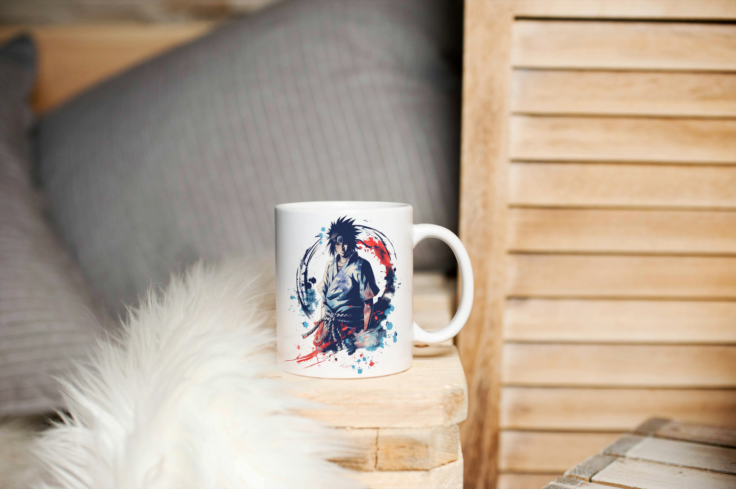 Taza de Sasuke Uchiha - Naruto | Diseño Exclusivo