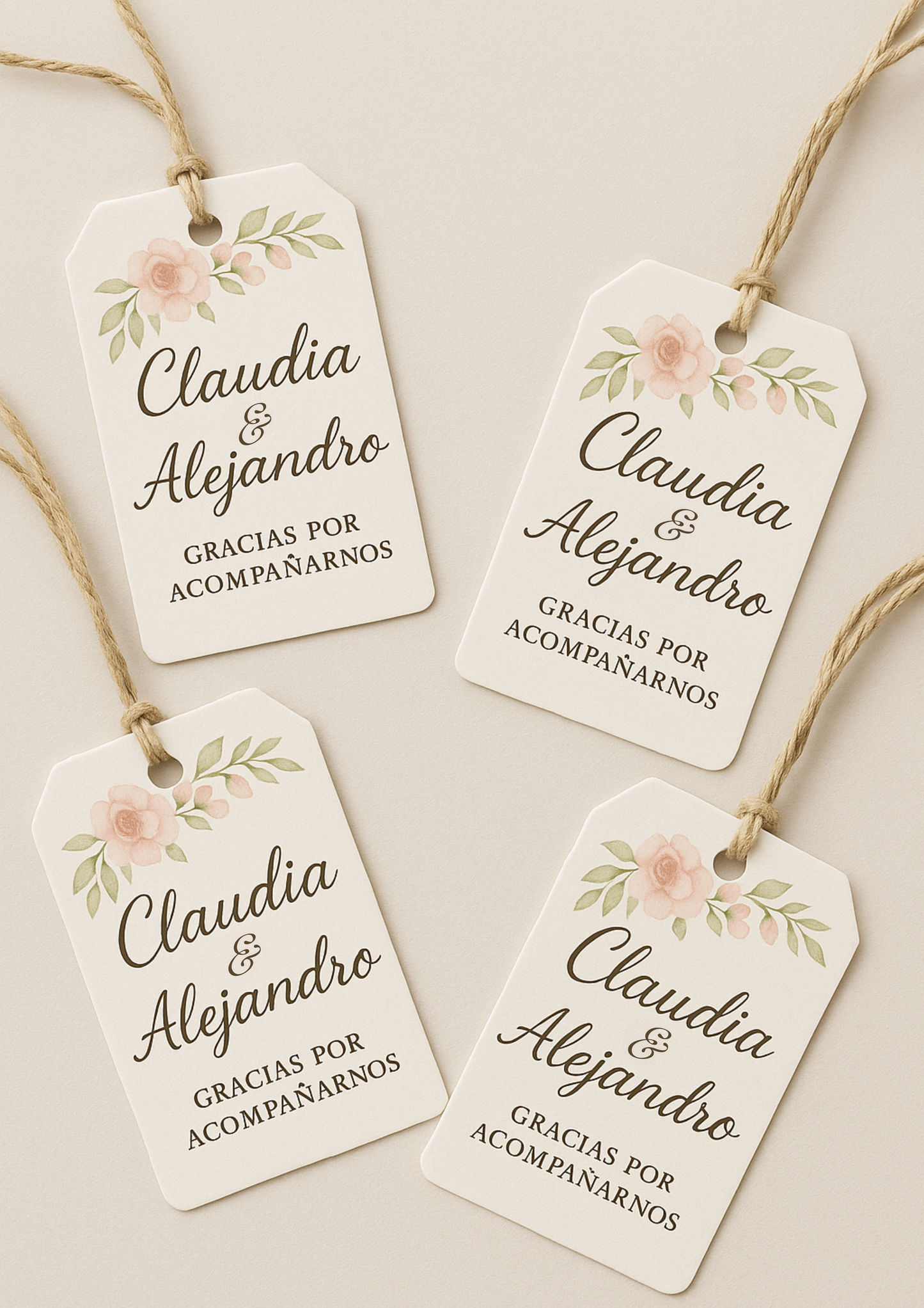 Etiquetas de Boda Personalizadas