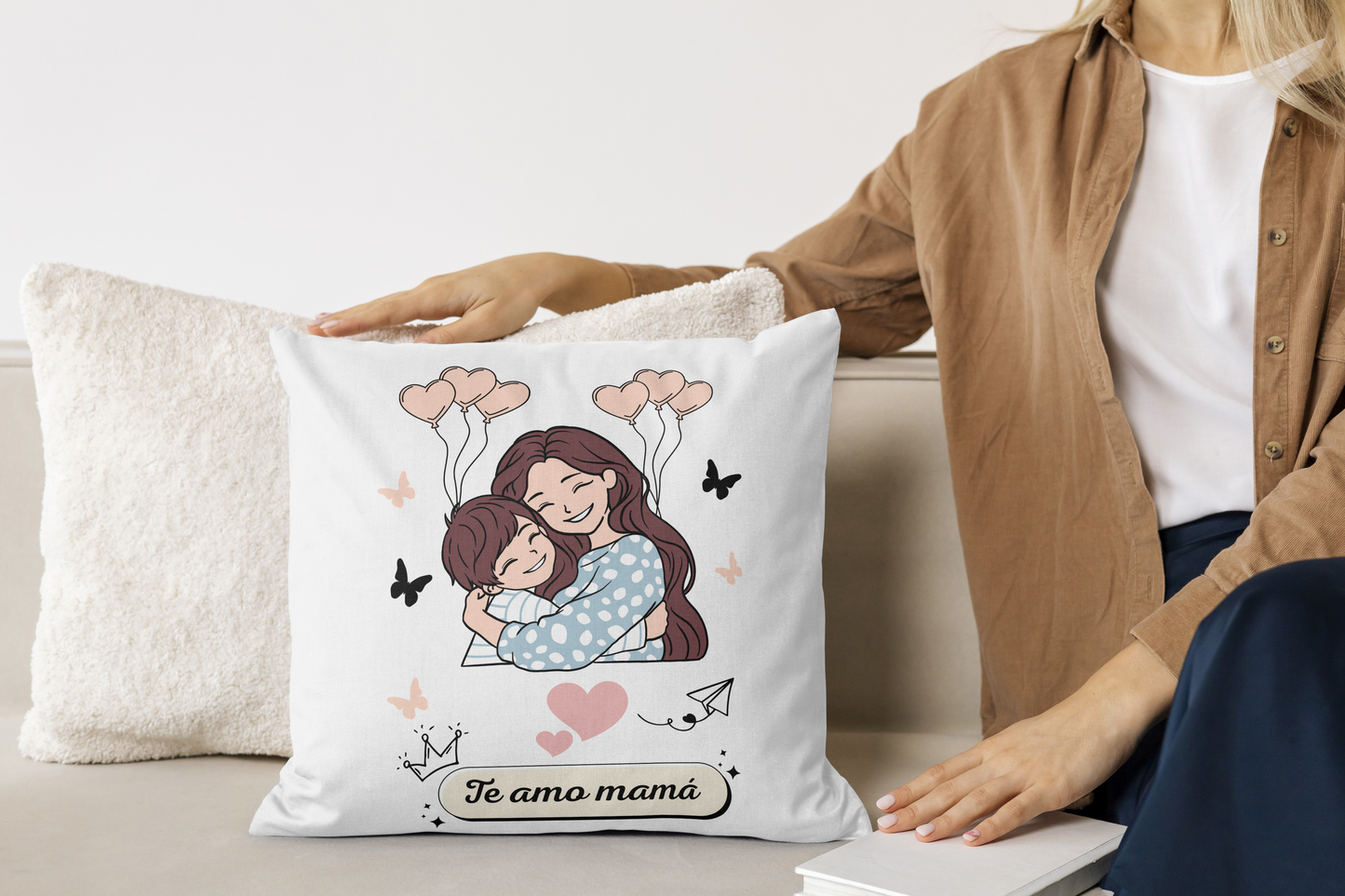 Cojín - Te amo mamá
