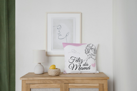 Cojín - Feliz día mamá -