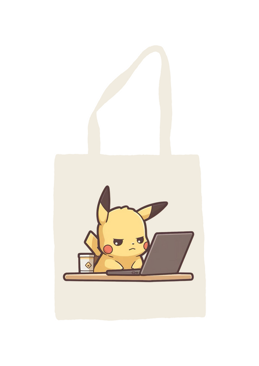 Totebag pikachu