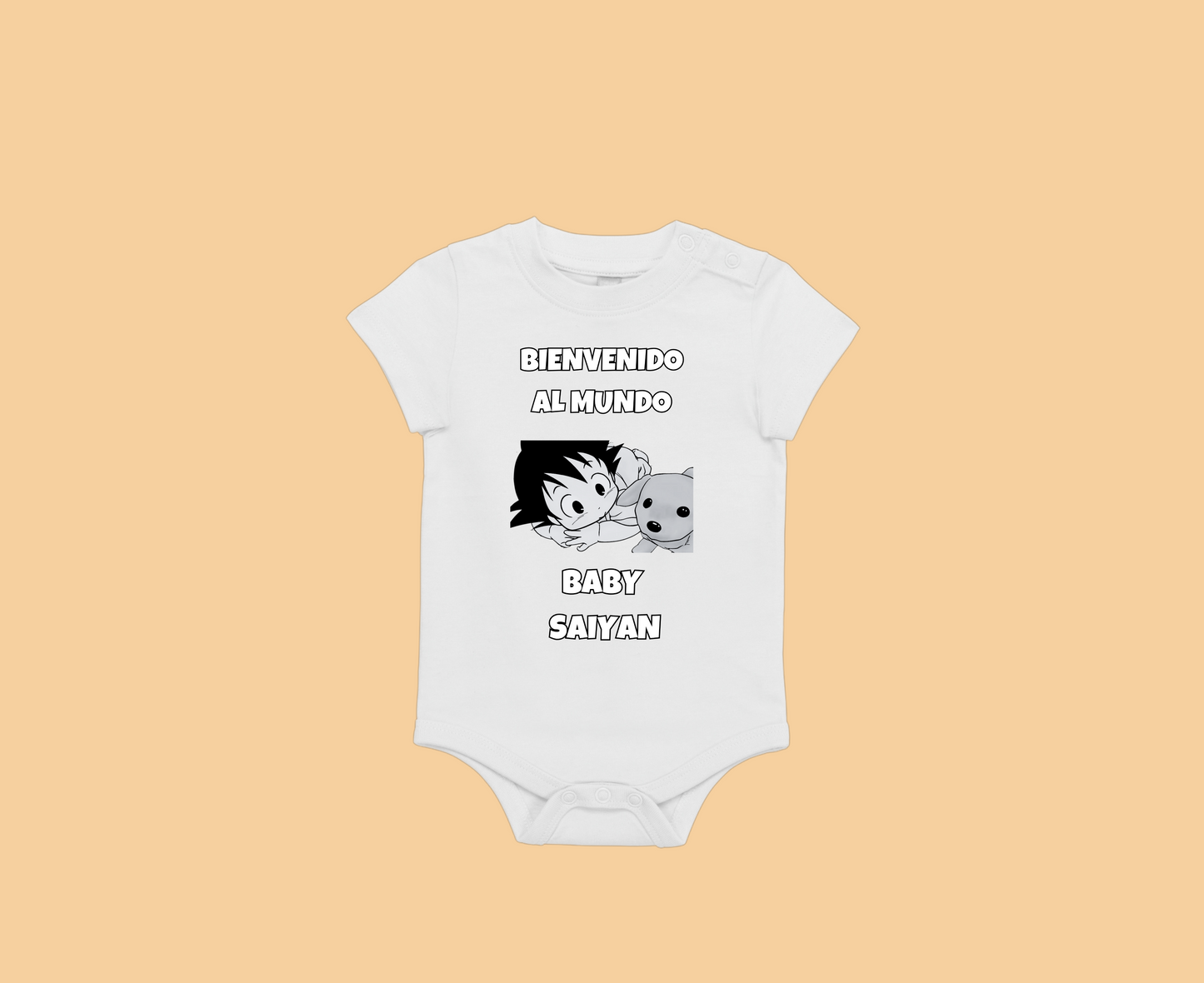 Body bienvenido al mundo bebé Saiyan