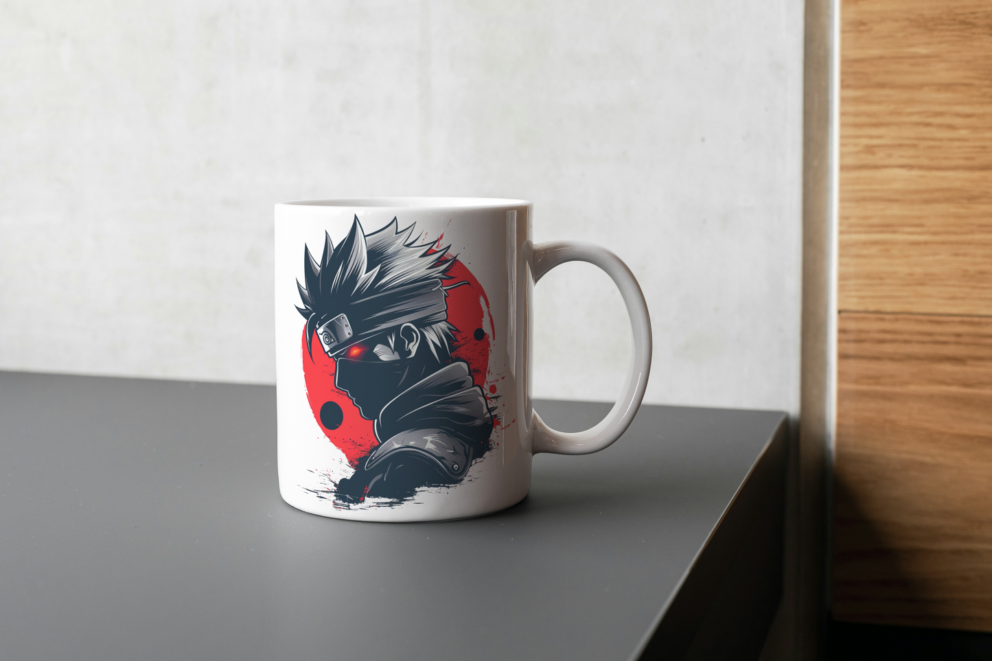 Taza de Kakashi Hatake - Naruto | Diseño Exclusivo