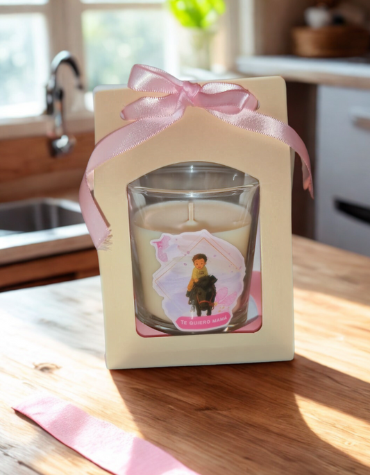 Vela aromática personalizada