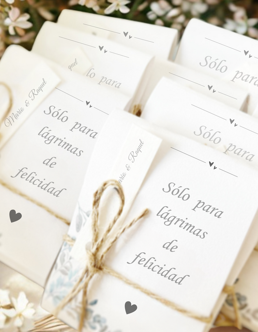 50 Lágrimas de felicidad para boda