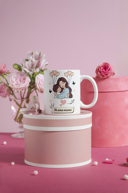 Taza para el día de la madre - Te amo mamá