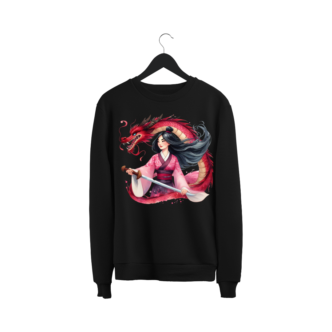 Sudadera Mulán - La Guerrera Interior