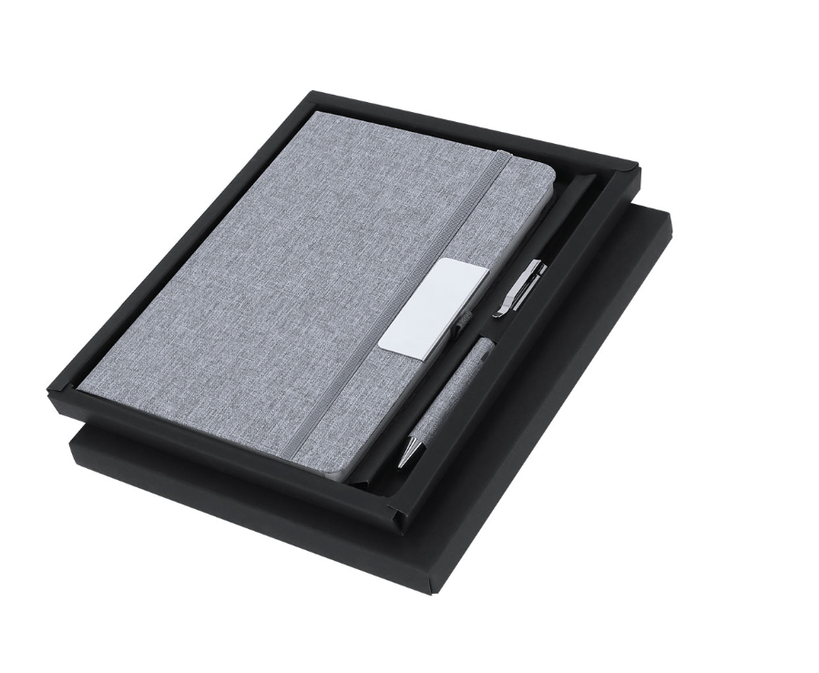 Set de bloc de notas y bolígrafo