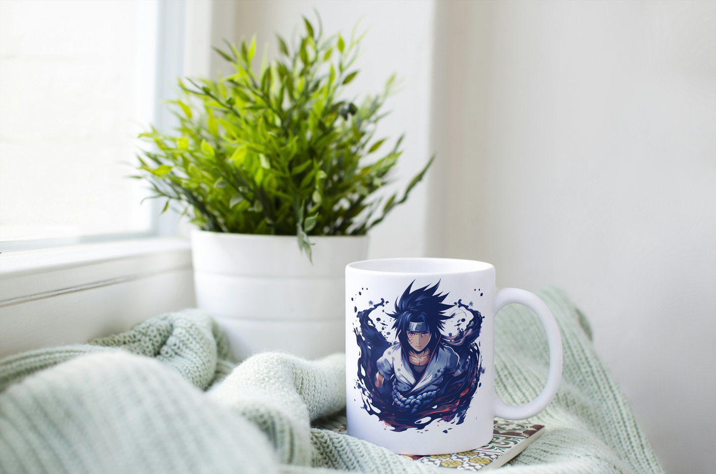 Taza de Sasuke Uchiha - Naruto | Diseño Exclusivo
