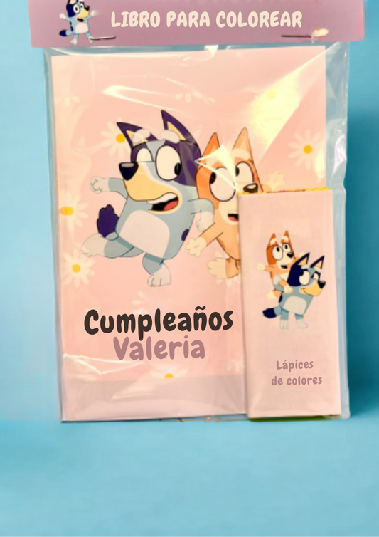 Libro para Colorear Personalizado con Colores – Ideal para Eventos Infantiles