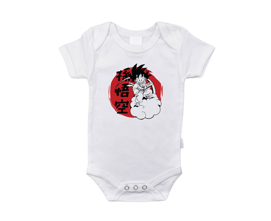 Body de Goku ¡El pequeño Saiyan sobre la Nube Kinton!
